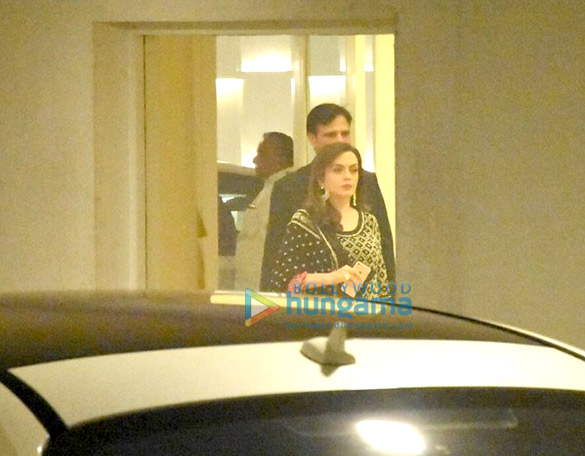 nita ambani snapped at karan johars house 3