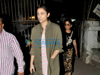 Parineeti Chopra snapped post a salon session in Juhu