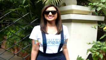 Parineeti Chopra snapped post her salon session in Bandra