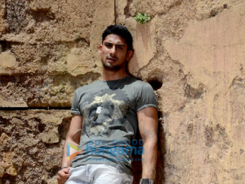 Prateik Babbar and Elli Avram shoot for Rocky S new campaign in Mumbai
