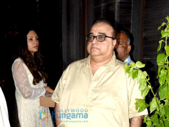 Prayer meet of Sonam Kapoor's grand mother Duru Bhambhani in Bandra