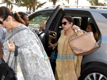 Prayer meet of Sonam Kapoor's grand mother Duru Bhambhani in Bandra