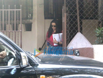 Preity Zinta snapped post dubbing in Bandra