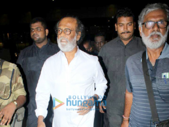 Rajnikant arrives in Mumbai amidst heavy security