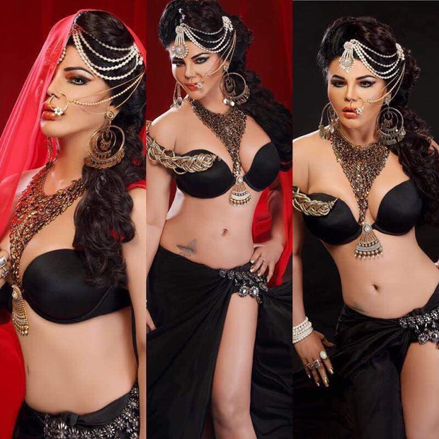 Rakhi Sawant sports more jewellery than clothes in these pics-1