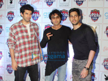 Ranbir Kapoor, Sidharth Malhotra and Aditya Roy Kapur snapped at all stars football team bash in Mumbai