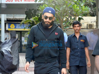 Ranveer Singh snapped at Akro gym