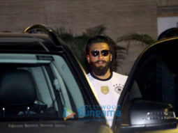 Ranveer Singh snapped at his gym