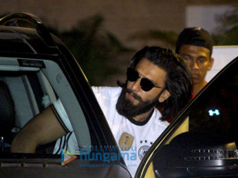Ranveer Singh snapped at his gym