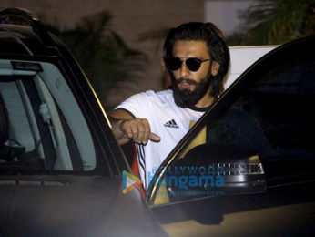 Ranveer Singh snapped at his gym