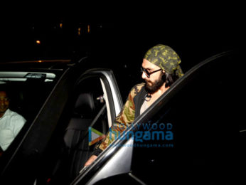 Ranveer Singh snapped post his gym sessions in Bandra
