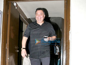 Rishi Kapoor and Zayed Khan snapped at PVR Juhu