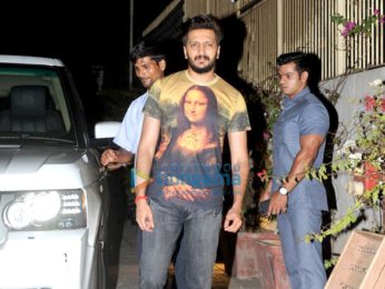 Riteish Deshmukh snapped at Su Casa Lounge