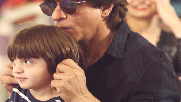 Shah Rukh Khan and AbRam Khan have father- son outing at the KKR 10 year celebration