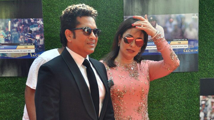 Sachin Tendulkar Thanks Everyone For Their Support At The Premiere Of His Biopic