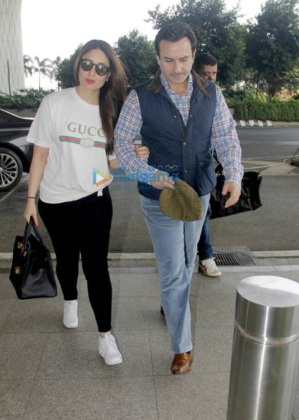 saif and kareena depart for london 7