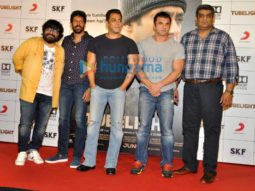 Salman Khan and Sohail Khan at the trailer launch of Tubelight