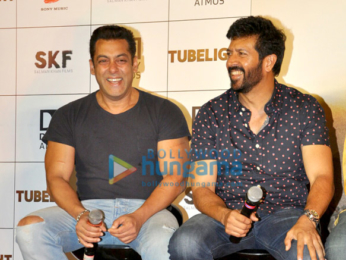 Salman Khan and Sohail Khan at the trailer launch of Tubelight