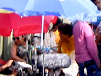 Shah Rukh Khan shoots a haldi ceremony sequence for Aanand L Rai's film in Mumbai