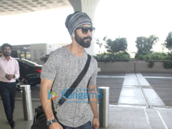 Shahid Kapoor leaves for Delhi to be with Mira Rajput and daughter Misha