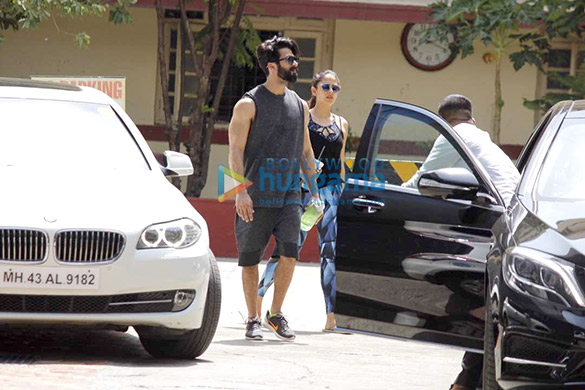 Shahid Kapoor, Mira Rajput, Bipasha Basu and Sooraj Pancholi snapped at the gym