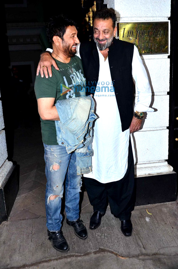 Shekhar Suman and R Madhavan snapped post dinner at Sanjay Dutt’s house Shekhar Suman and R Madhavan snapped post dinner at Sanjay Dutt’s house