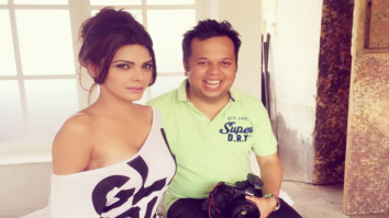 HOT! Sherlyn Chopra posing in nothing but an off shoulder tee