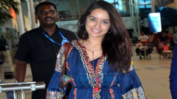 Shraddha Kapoor snapped at the domestic airport