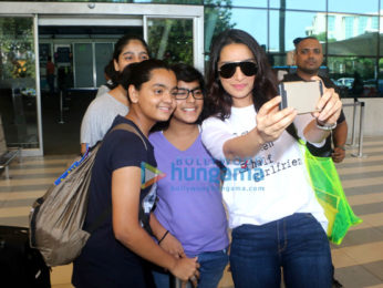 Shraddha Kapoor and Arjun Kapoor snapped at airport as they depart to promote Half Girlfriend