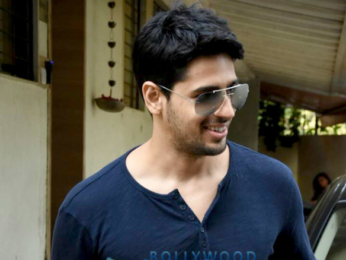 Sidharth Malhotra snapped post meeting at Matrix office in Bandra