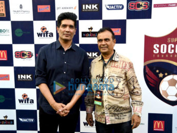 Sooraj Pancholi and Manish Malhotra grace the launch of ‘Super Soccer League’