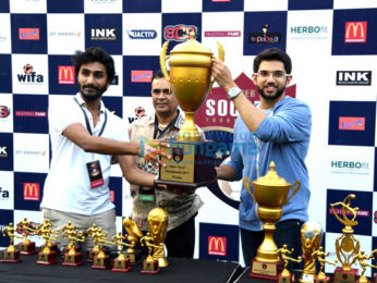 Sooraj Pancholi and Manish Malhotra grace the launch of ‘Super Soccer League’