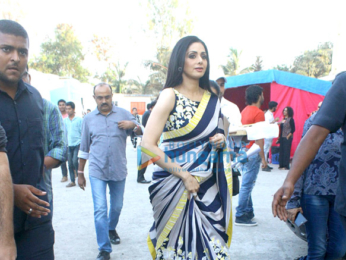 Sridevi and AR Rahman snapped promoting the film 'Mom' on Zee Lil champs