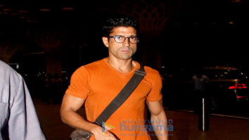 Sushant Singh Rajput, Kriti Sanon, Diana Penty and Farhan Akhtar snapped at the airport