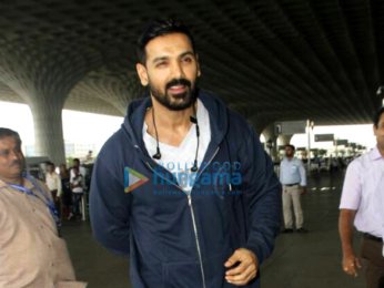 Sushant Singh Rajput, Kriti Sanon, Sonakshi Sinha, John Abraham and Parineeti Chopra at the airport
