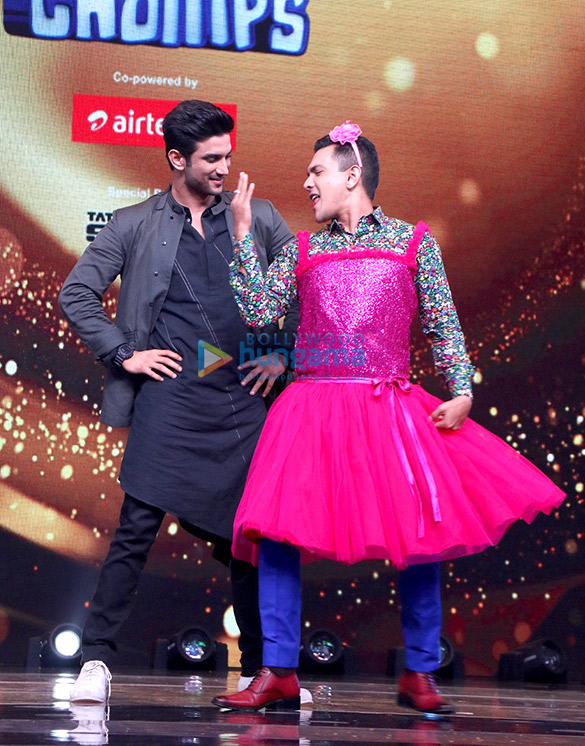 sushant singh rajput and kriti sanon promote their film raabta on sa re ga ma pa lil champs 5