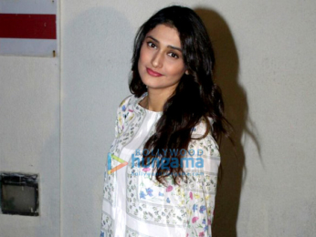 Sushant Singh Rajput and others snapped at the screening of 'Hindi Medium'