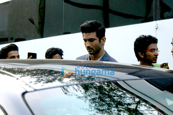 sushant singh and kriti sanon at raabta promotions 4