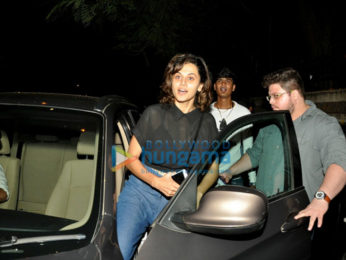 Tapsee Pannu snapped post spa session in Juhu