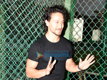 Tiger Shroff and Adah Sharma at 'Super Soccer Tournament' finals