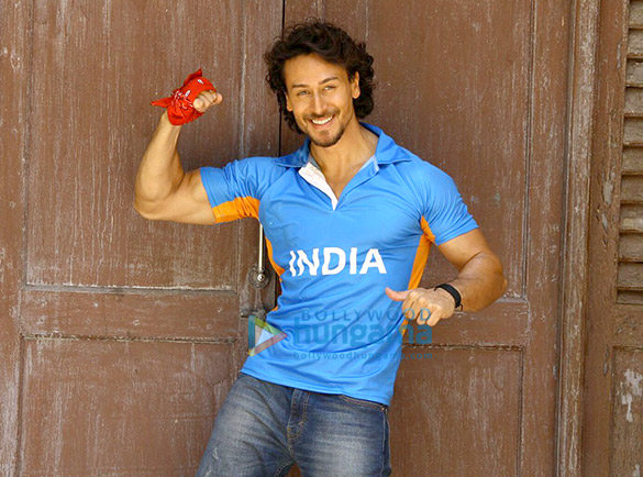 Tiger Shroff snapped at ‘Munna Michael’s promotions