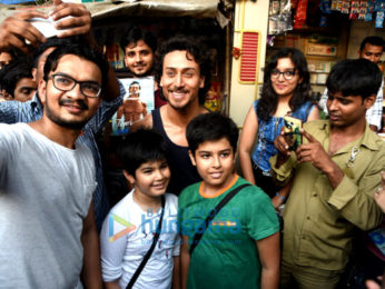 Tiger Shroff snapped while buying 'GQ' magazine with him on the cover