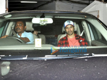 Varun Dhawan, Sonakshi Sinha, Jhanvi Kapoor and others snapped at the screening of the film 'Baywatch'