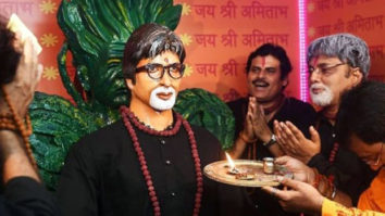Wait what! Fans install life size statue of Amitabh Bachchan in a temple in Kolkata