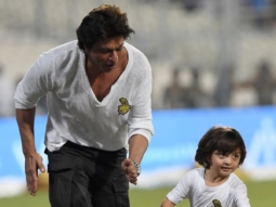 Watch: Shah Rukh Khan and son AbRam Khan race post-Kolkata Knight Riders’ loss at Eden Gardens