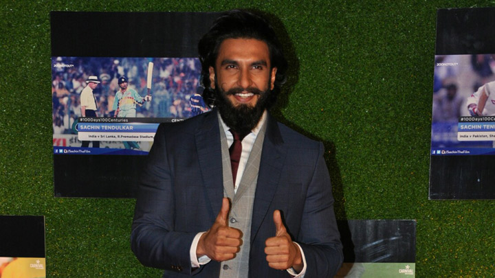 When Ranveer Singh Went Speechless At The Premiere Of ‘Sachin: A Billion Dreams’ When Ranveer Singh Went Speechless At The Premiere Of ‘Sachin: A Billion Dreams’