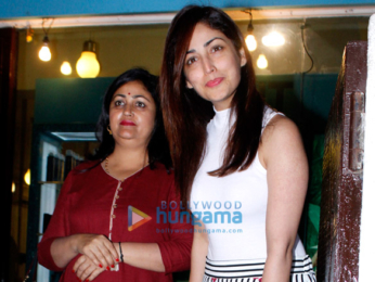 Yami Gautam snapped post her salon session