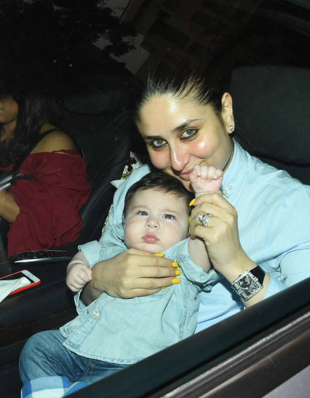 Taimur Ali Khan steals the limelight on his night out with mom Kareena Kapoor Khan at Tusshar Kapoor's son Laksshya's 1st birthday