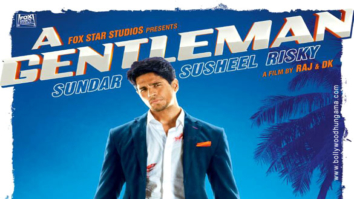 Check Out The Fiery Motion Poster Of A Gentleman Featuring Sidharth Malhotra, Jacqueline Fernandez