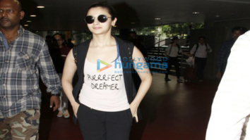 Alia Bhatt snapped at the airport